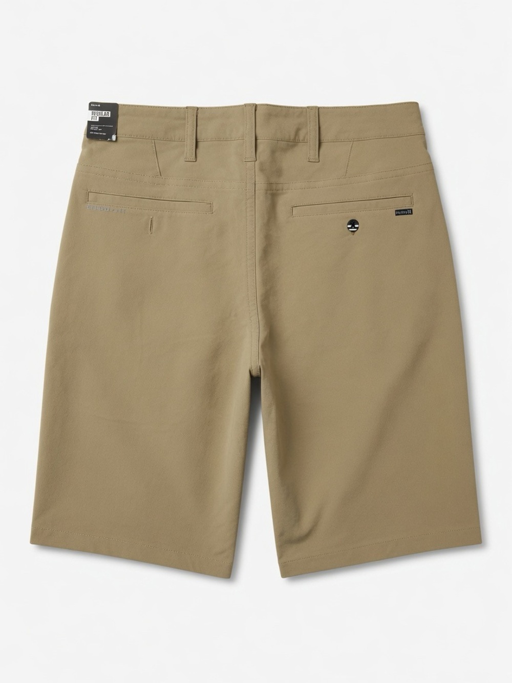 Hurley Nike Dri-Fit Khaki Hybrid Shorts Youth Size 16 Regular Fit Like New Tags